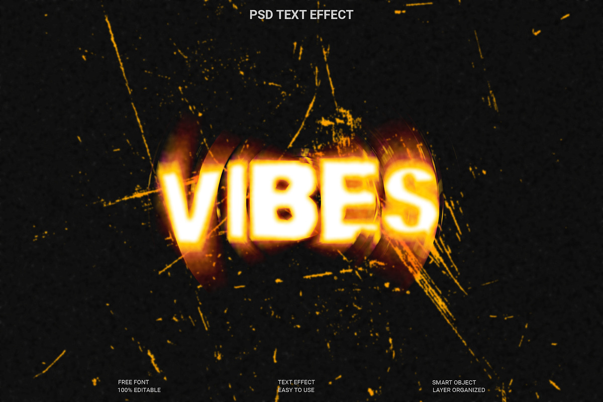 PSD Text Effect Template, a Layer Style Add-On by Imamul001