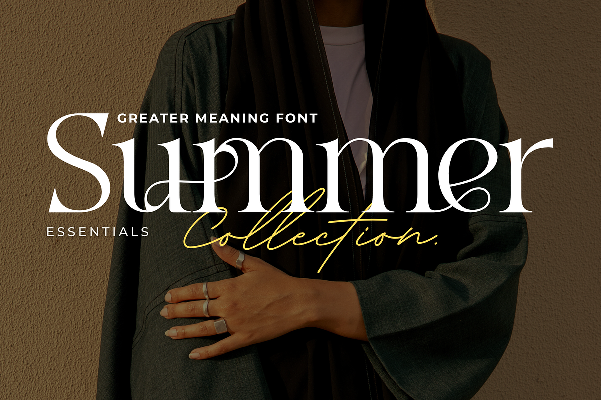 Greater Meaning - Modern Serif Font, a Serif Font by 177Studio (Photo 6 of 8)