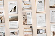 Latte Travel EBOOK CANVA TEMPLATE, a Magazine Template by The Little Lily Studio (Thumbnail 4 of 5)