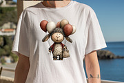 Whimsical Easter Sheep Clipart Bundl, an Illustration by SVGArt (Thumbnail 5 of 7)