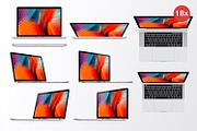Apple MacBook Pro with Touchbar, a Mac Mockup by RadekBroz (Thumbnail 5 of 5)