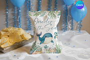 Under The Sea 1st Birthday Snack Bag, a Templates & Theme by Digital_Mind (Thumbnail 1 of 2)