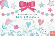 Girly Babyshower graphics pack, an Illustration by LittleAcornGraphics (Thumbnail 3 of 13)