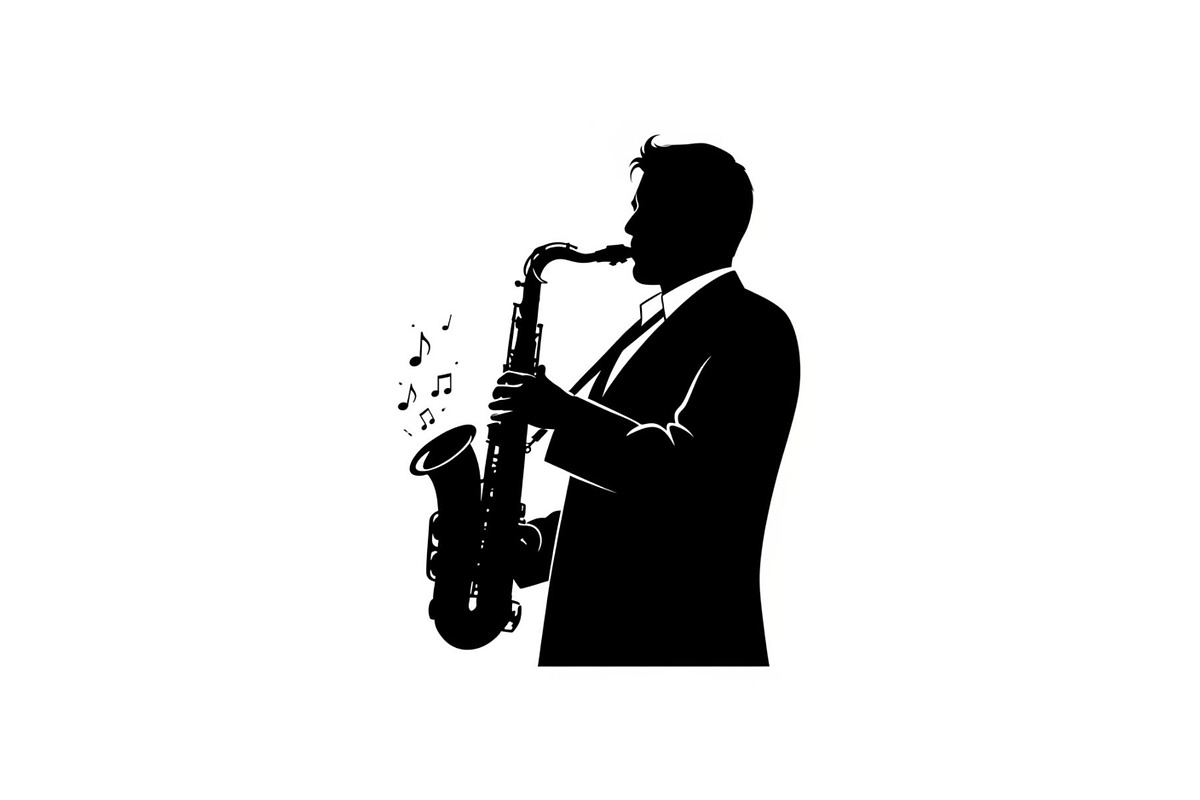 Saxophone Music Love Vector Bundle, an Illustration by Designs_River (Photo 3 of 51)