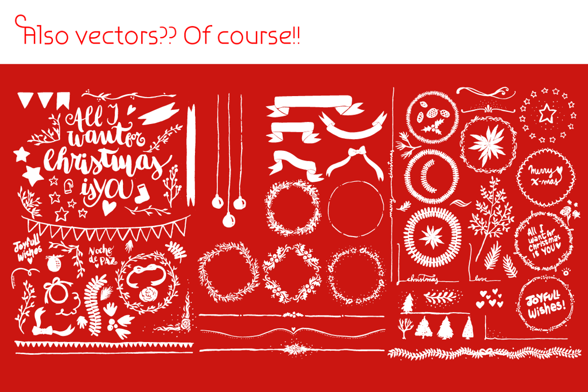 All I Want 4 Christmas Graphics Pack, an Object Graphic by MaGo (Photo 4 of 5)