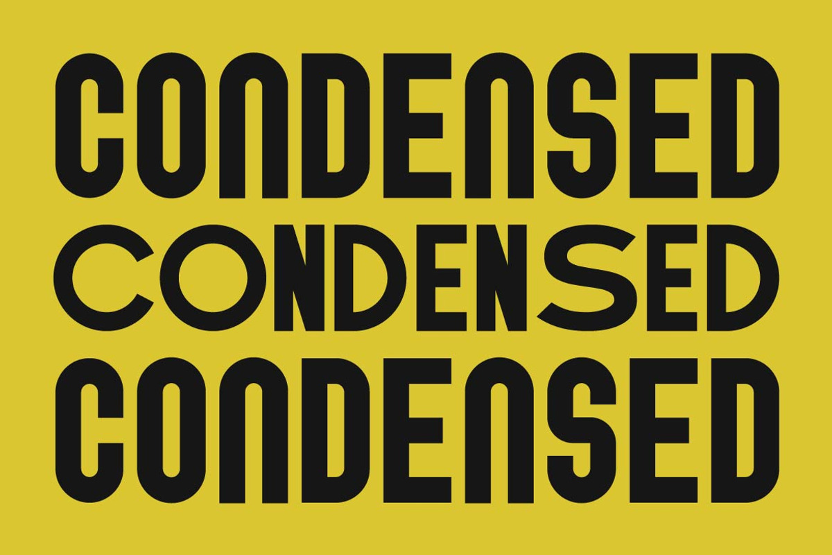 Quory – Retro Condensed Sans Serif, a Sans Serif Font by Artiveko (Photo 7 of 8)