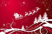 Christmas and New Year Backgrounds, a Decorative Illustration by TAlex (Thumbnail 2 of 6)