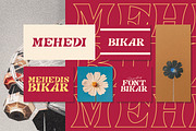 BIKAR – Modern Vintage Display Font, a Font by Mehedi Hasan (Thumbnail 3 of 7)