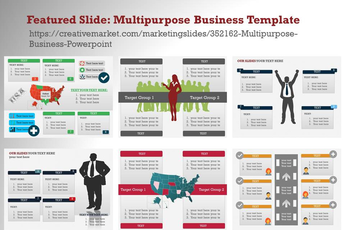 Table 1 PowerPoint Template, a Presentation Template by Yes Presentations (Photo 9 of 20)