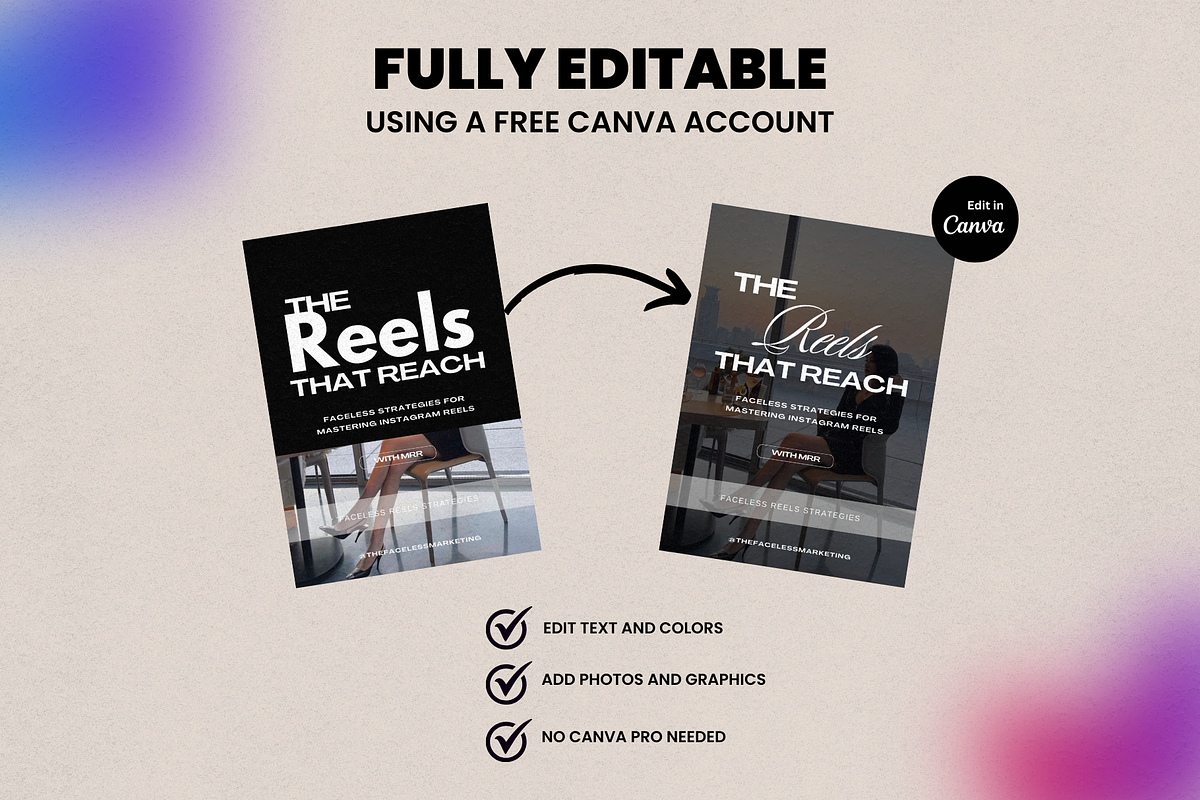 MRR Instagram Reels Growth Guide PLR, a Social Media Template by Design By Hira (Photo 8 of 9)
