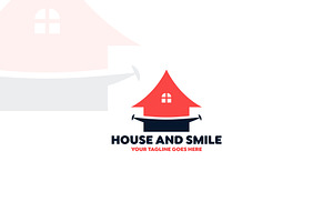 House and Smile Logo, a Branding & Logo Template by GenesisCreativeCo