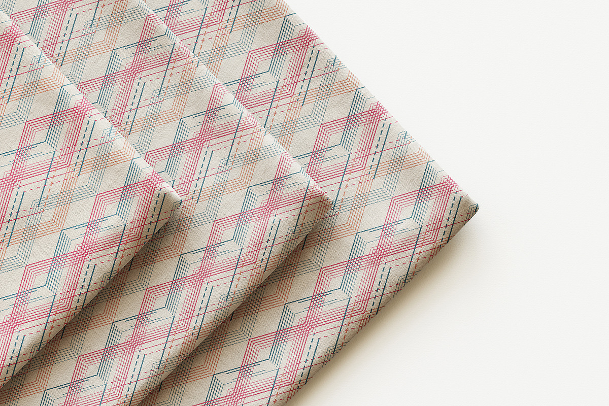 Modern 3D Geometric Pattern, a Pattern Graphic by StudioGlouna (Photo 9 of 9)