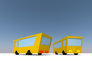 Low Poly Vehicles