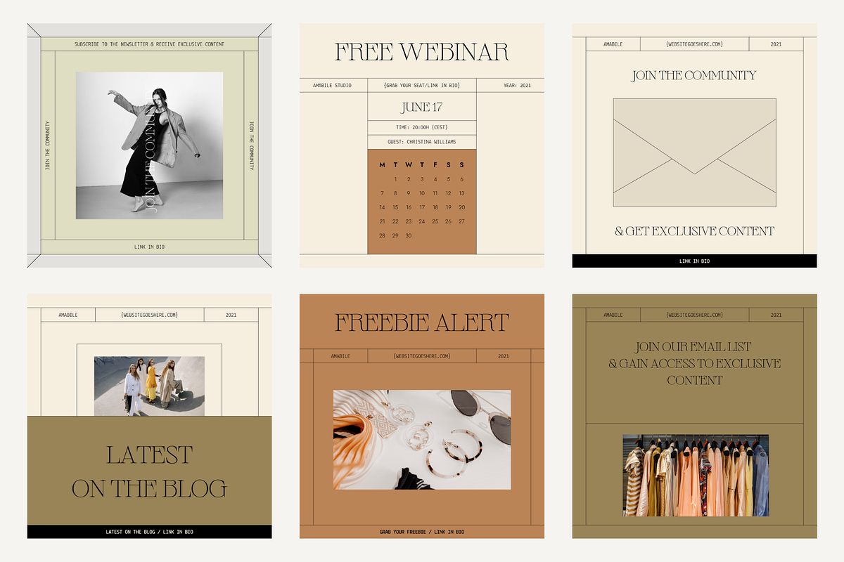 Social Media Template Canva, a Social Media Template by Astro Magic Digital (Photo 2 of 3)