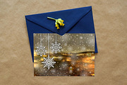 8 Snowflake christmas background, a Decorative Illustration by jelisua88 (Thumbnail 5 of 7)