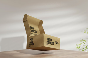 Cardbox PSD Mockup, a Product Mockup by Viswal Studio