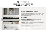 Squarespace Wedding Template, a Squarespace Template by Mockup Art Atelier (Thumbnail 7 of 19)