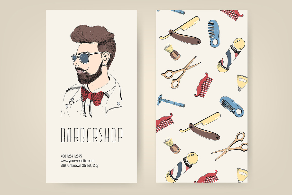 Barbershop design production, a Work Illustration by Good Studio (Photo 5 of 7)