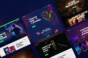 DJsound - Night Club WordPress Theme, a WordPress Template by Opal Wordpress Theme (Thumbnail 2 of 7)