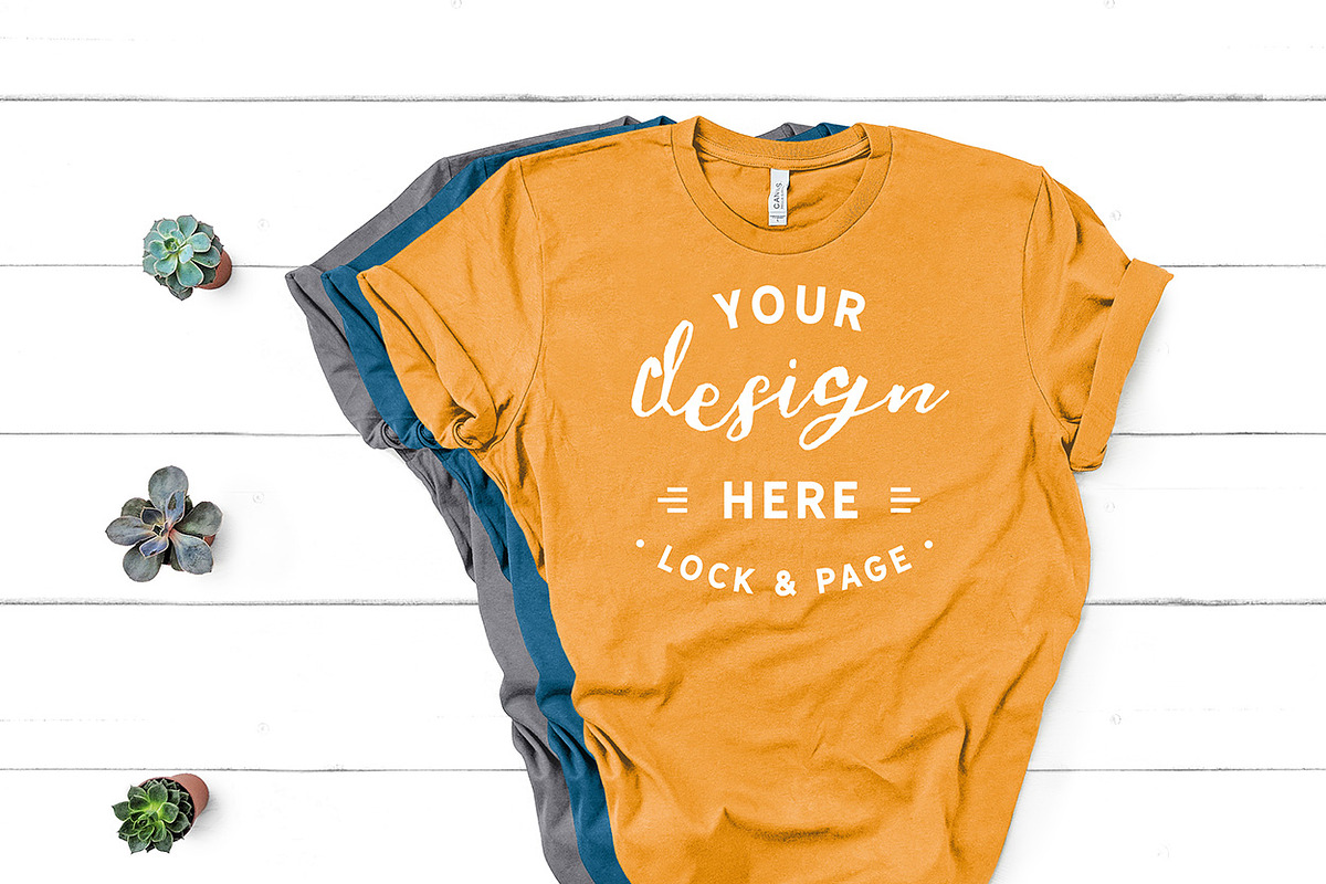 Bella Canvas T-Shirt Mockup Bundle, a Shirt Mockup by lock and page (Photo 50 of 85)