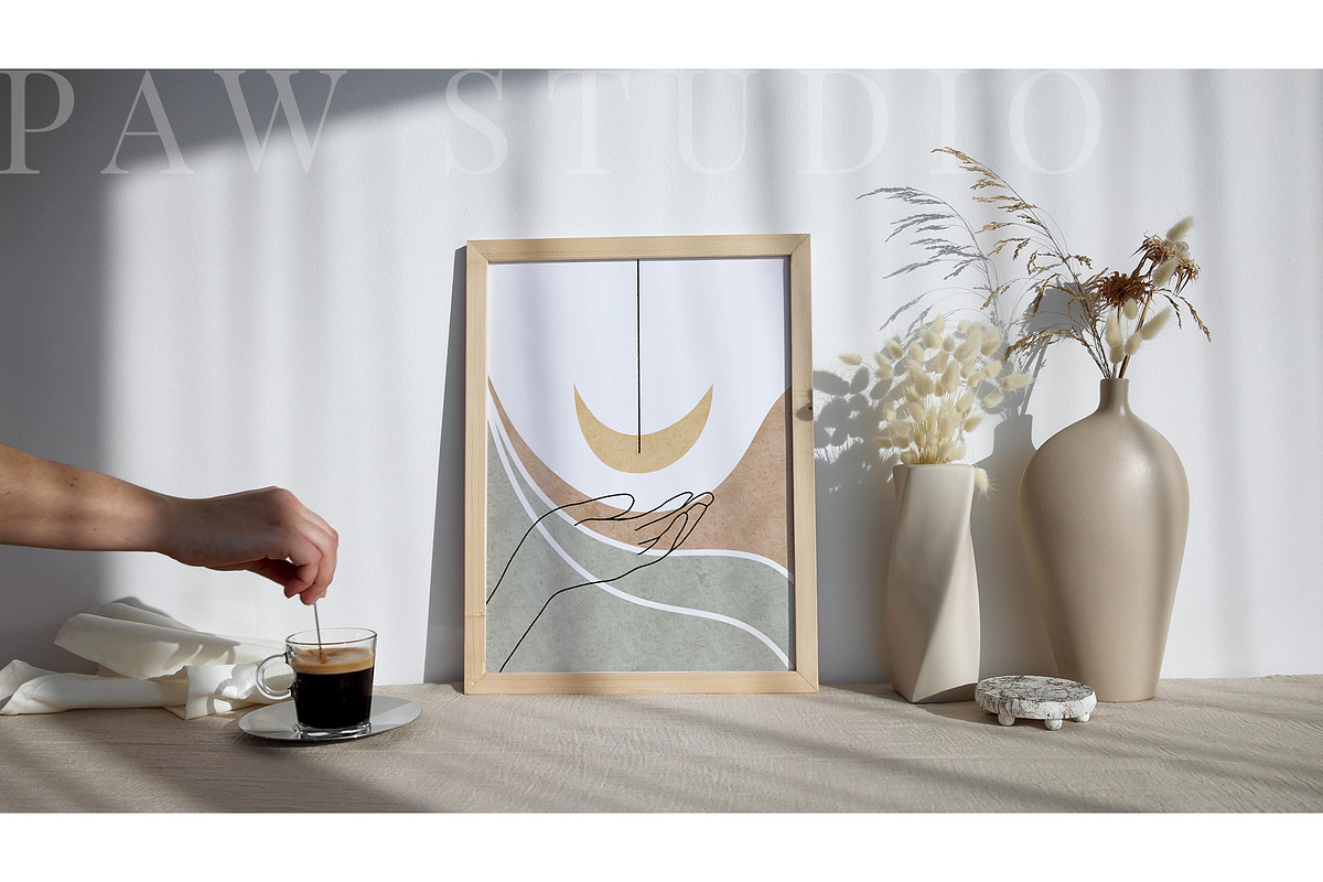 Video Photo Frame Mockup 3x4 MP4 vff, an Advertising Mockup by PawMockups (Photo 5 of 12)