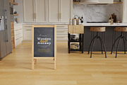 Wooden Stand Board Mockup, an Advertising Mockup by MrLetters (Thumbnail 2 of 5)