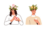 Mental health care concept set, a Person Illustration by Good Studio (Thumbnail 4 of 14)