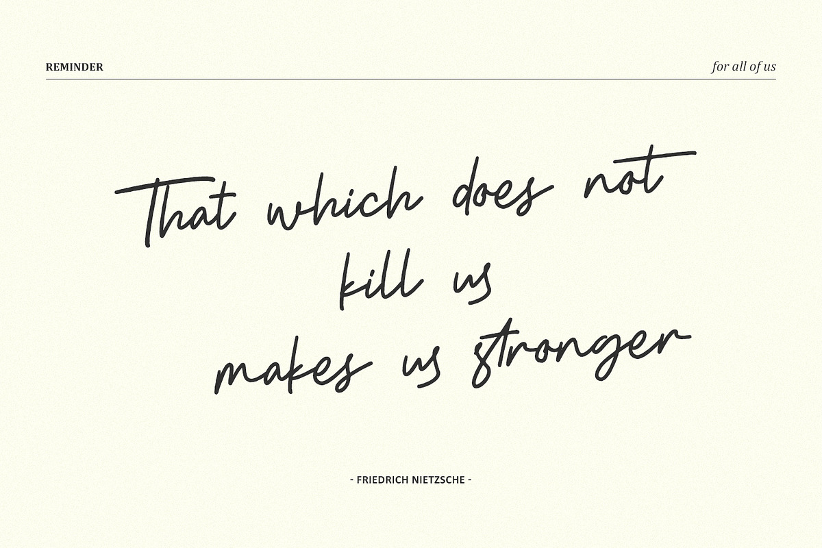 Osteno Monoline Script Font, a Script Font by Maulana Creative (Photo 2 of 7)