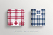 Plaid & Stripe Watercolor Patterns, a Texture Illustration by YarovaArt (Thumbnail 6 of 9)