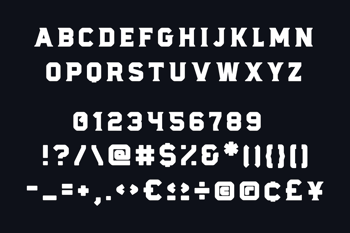Burnt - Serif Display Font preview 2