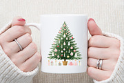 Vintage Old Christmas Clipart Bundle, an Illustration by Sublimation Artist (Thumbnail 5 of 6)