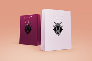 Shopping Bag Branding Mockup, a Packaging Mockup by Crox Studio | Digital
