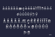Bubble Black, a Sans Serif Font by edcreative (Thumbnail 6 of 7)