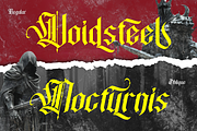 Bathory, a Blackletter Font by Burntilldead (Thumbnail 6 of 12)