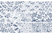 15 Boho botanical patterns, floral, a Pattern Graphic by Bloom21Art (Thumbnail 2 of 3)