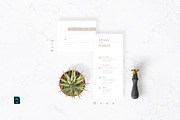 Minimal Brown Wedding Suite, an Invitation Template by Azka Creative (Thumbnail 3 of 5)