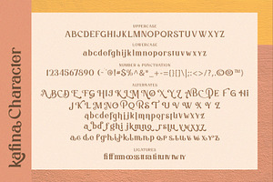 Kafina Modern Serif