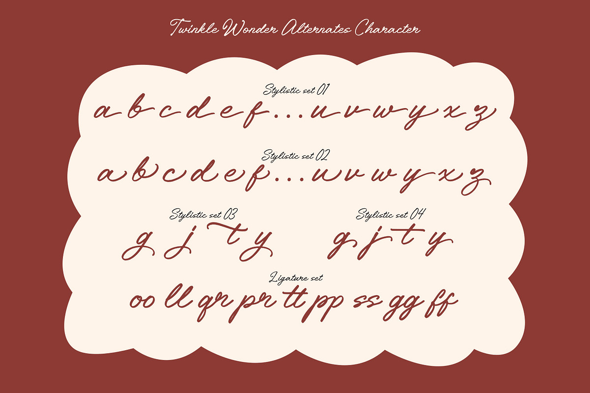 Twinkle Wonder, a Font by Nathatype (Photo 10 of 11)