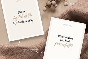 Self Care Cards Template In Canva