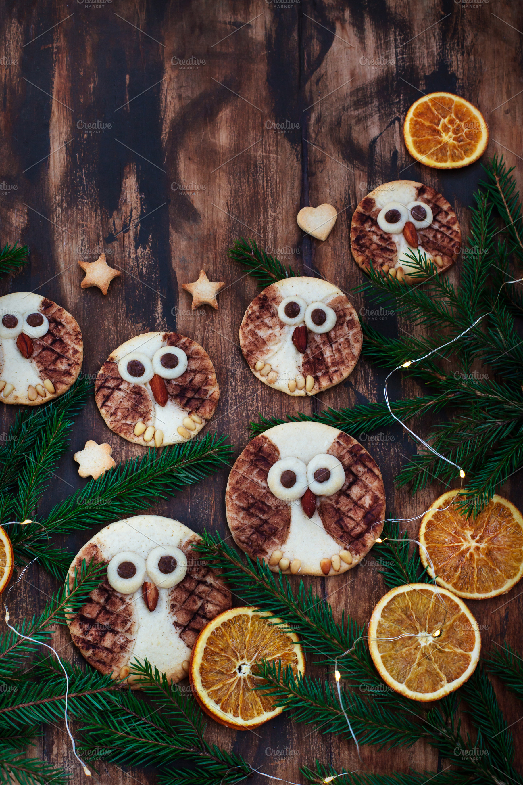 Sweet Shortbread Owl cookies, a Food & Drink Photo by Kate S