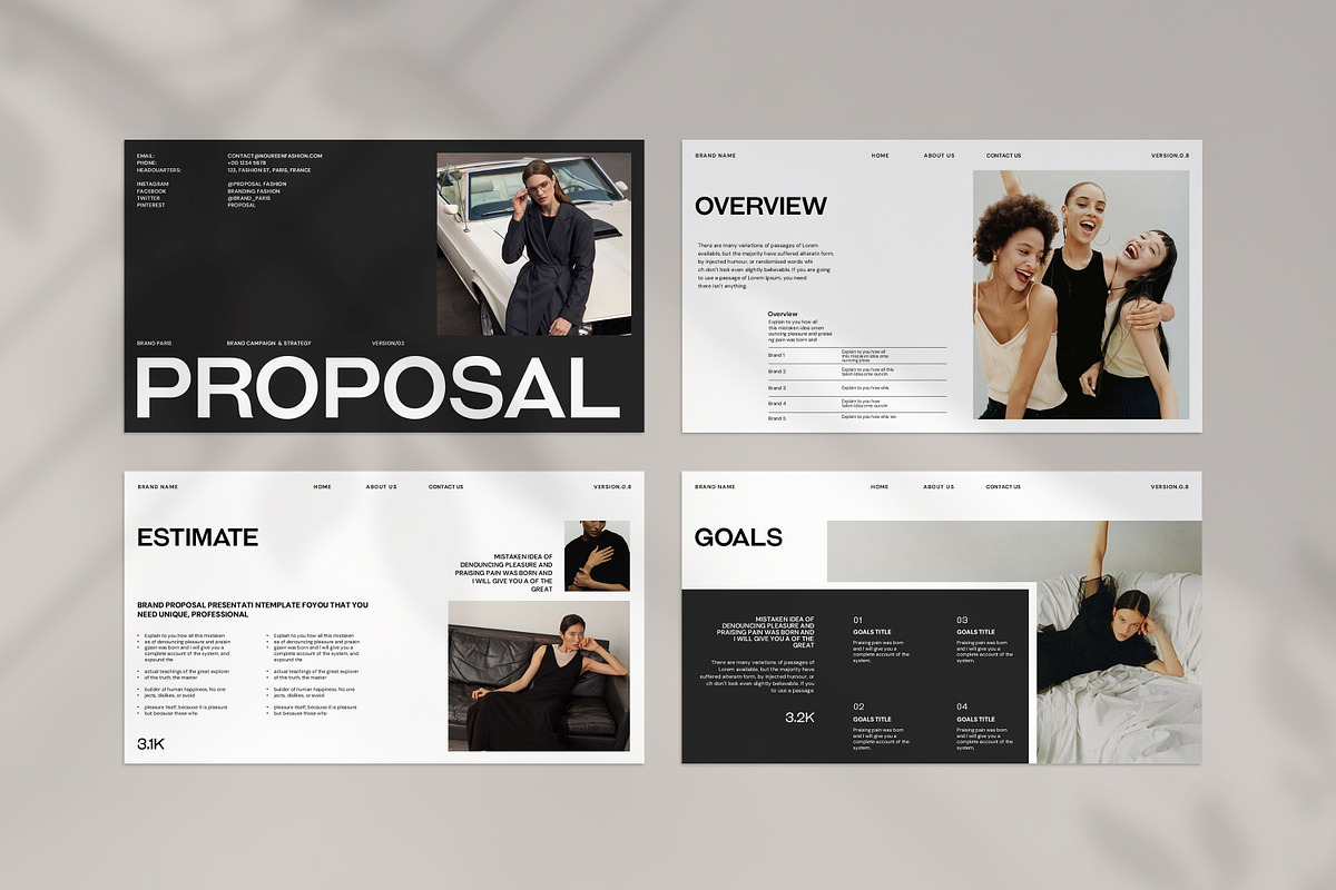 Brand Proposal Presentation Template preview 5