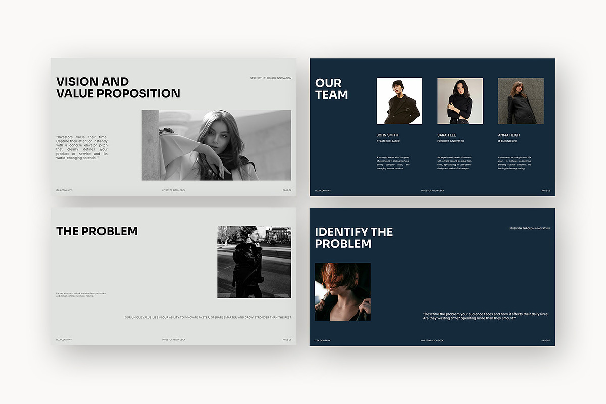 Itza : Investor Pitch Google Slides, a Presentation Template by Punkl Camp (Photo 3 of 16)