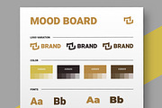 Mood Board Design Template, an UI Kit Template by ContestDesign (Thumbnail 2 of 5)