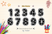 CHRISTMAS BUBBLE - Holiday Font, a Sans Serif Font by KiddoGlyphs Studio (Thumbnail 5 of 5)