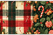 Christmas Seamless Pattern, a Pattern Graphic by Black Bird Studio (Thumbnail 6 of 6)