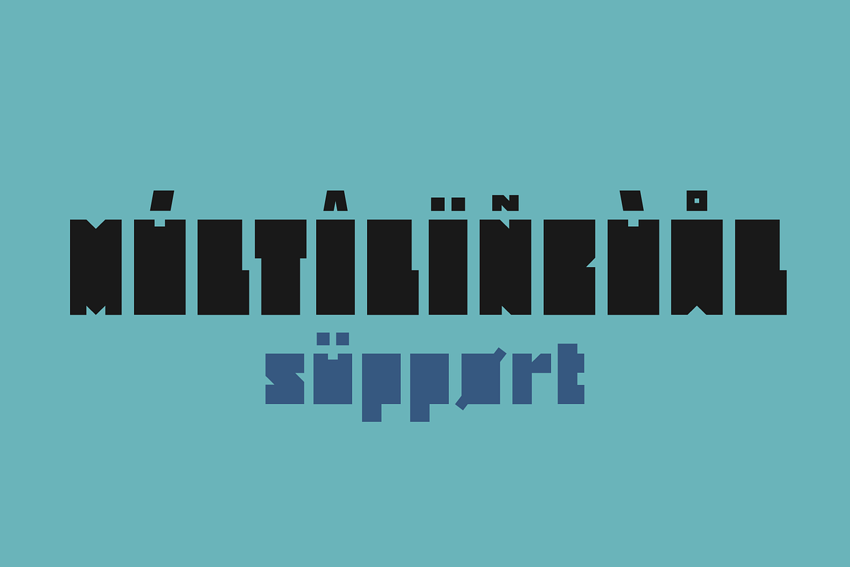 Monolith Pro - Strong Blocky Font, a Font by Gravitype (Photo 10 of 11)