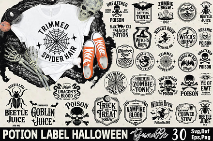 Potion Label Halloween