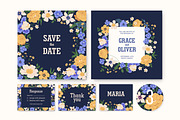 Wedding invitation cards and labels, a Decorative Illustration by Good Studio (Thumbnail 1 of 5)