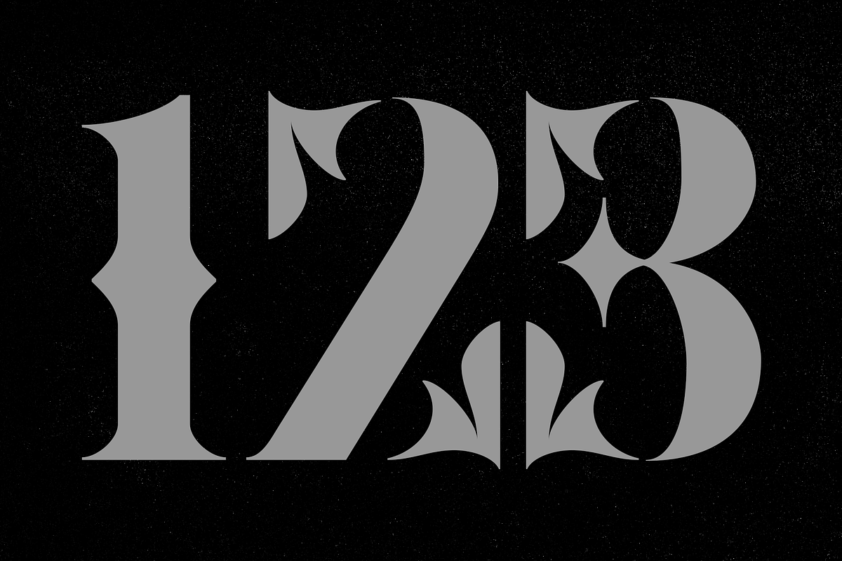 Sparke - Floral Futuristic Serif, a Serif Font by Drizy (Photo 5 of 8)