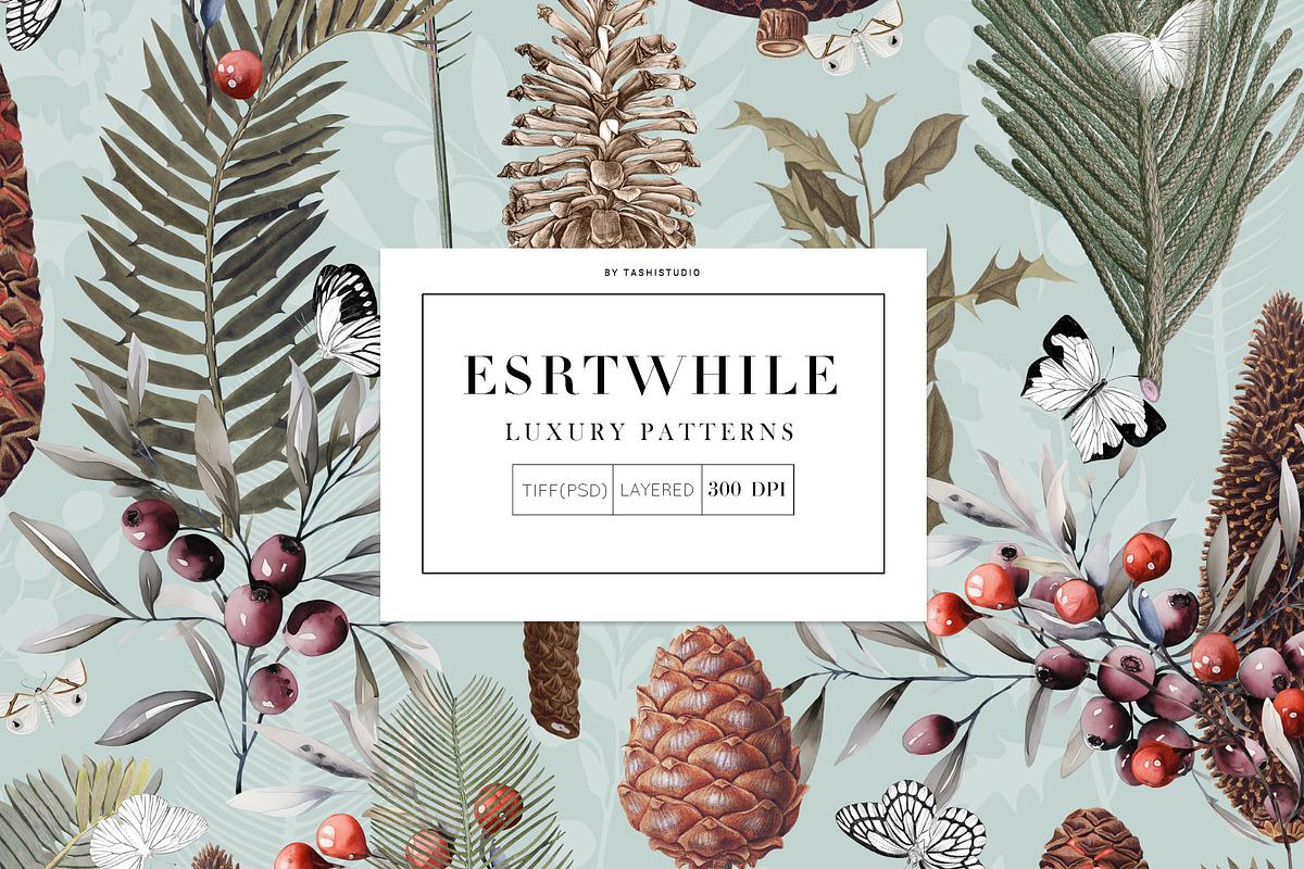 Erstwhile, AW Print Patterns!, a Pattern Graphic by Pink Linen (Photo 1 of 11)